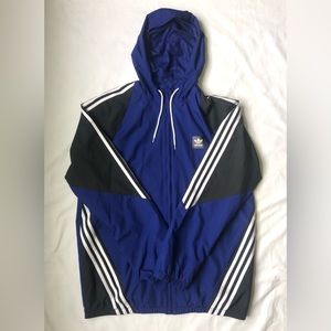 Adidas Full-Zip Windbreaker Jacket L *Lightweight *NWOT